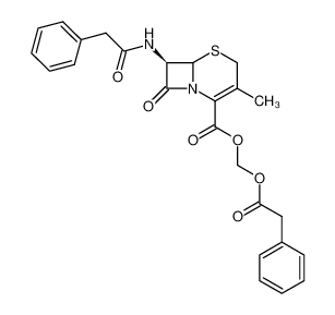 121894-92-6 spectrum, (7R)-(2-phenylacetoxy)methyl 3-methyl-8-oxo-7-(2-phenylacetamido)-5-thia-1-azabicyclo[4.2.0]oct-2-ene-2-carboxylate