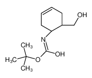 tert-butyl N-[(1S,6R)-6-(hydroxymethyl)cyclohex-3-en-1-yl]carbama te 539823-26-2