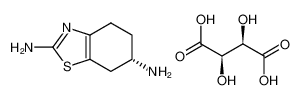 873431-80-2 (S)-4,5,6,7-tetrahydro-benzothiazole-2,6-diamine tartrate trihydrate