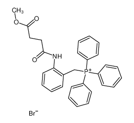 2-(2-methoxycarbonylethylcarbonylamino)benzyl triphenyl phosphonium bromide