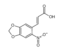 6315-90-8 spectrum, 4,5-METHYLENEDIOXY-2-NITROCINNAMIC ACID