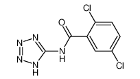 2,5-dichloro-N-(2H-tetrazol-5-yl)benzamide 560080-25-3