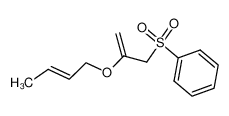 123209-24-5 spectrum, {2-[((E)-But-2-enyl)oxy]-prop-2-ene-1-sulfonyl}-benzene