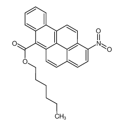 615283-17-5 spectrum, n-hexyl 1-nitrobenzo[a]pyrene-6-carboxylate