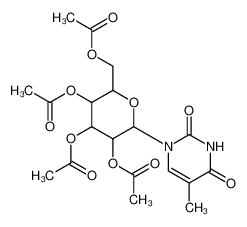 3180-74-3 [3,4,5-triacetyloxy-6-(5-methyl-2,4-dioxopyrimidin-1-yl)oxan-2-yl]methyl acetate