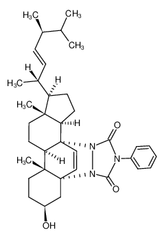 137174-33-5 (2S,4aR,4bR,6aR,7R,9aR,9bS,14aS)-7-((2R,5S,E)-5,6-dimethylhept-3-en-2-yl)-2-hydroxy-4a,6a-dimethyl-12-phenyl-2,3,4,4a,4b,5,6,6a,7,8,9,9a-dodecahydro-1H,11H-9b,14a-ethenobenzo[c]cyclopenta[h][1,2,4]triazolo[1,2-a]cinnoline-11,13(12H)-dione