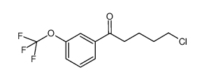 5-chloro-1-[3-(trifluoromethoxy)phenyl]pentan-1-one 898786-25-9