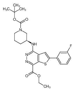 1278405-37-0 structure, C25H29FN4O4S