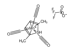 106864-58-8 structure, C10H9F3MnO6S2