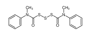 100244-52-8 bis(methylphenylcarbamoyl)trisulfane