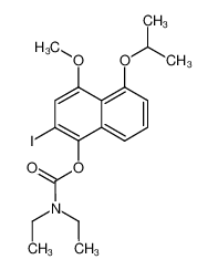 199858-17-8 N,N-diethyl O-(2-iodo-5-isopropoxy-4-methoxy)-1-naphthylcarbamate