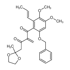 101923-12-0 structure, C27H30O7