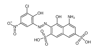 8-氨基-2-(3-氯-2-羟基-5-硝基苯偶氮)-1-萘酚-3,6-二磺酸