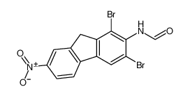 N-(1,3-二溴-7-硝基-9H-芴-2-基)甲酰胺