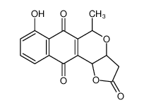 2H-Furo[3,2-b]naphtho[2,3-d]pyran-2,6,11-trione, 3,3a,5,11b-tetrahydro-7-hydroxy-5-methyl- 11048-15-0