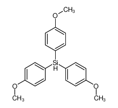 6485-83-2 structure, C21H22O3Si