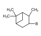 [(1R,3R,4S,5R)-4,6,6-trimethyl-3-bicyclo[3.1.1]heptanyl]boron 64234-27-1
