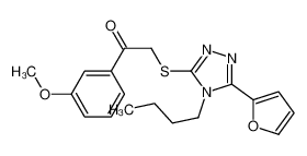 606111-43-7 structure, C19H21N3O3S