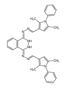 27704-24-1 structure, C34H32N8