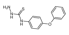1-amino-3-(4-phenoxyphenyl)thiourea 206761-85-5