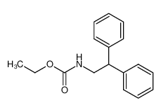 40691-62-1 (2,2-diphenyl-ethyl)-carbamic acid ethyl ester