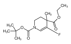 1373503-36-6 structure, C14H22FNO4