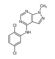 5334-70-3 structure, C12H9Cl2N5