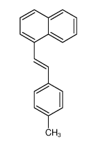 1-[2-(4-methylphenyl)ethenyl]naphthalene 36288-25-2