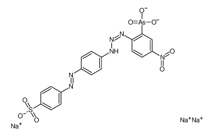 1772-02-7 structure, C18H12AsN6Na3O8S