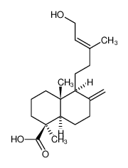 (1S,4aR,5S,8aR)-5-[(E)-5-hydroxy-3-methylpent-3-enyl]-1,4a-dimethyl-6-methylidene-3,4,5,7,8,8a-hexahydro-2H-naphthalene-1-carboxylic acid 1909-91-7