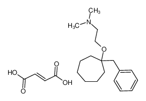 [2-(1-Benzyl-cycloheptyloxy)-ethyl]-dimethyl-amine; compound with (E)-but-2-enedioic acid