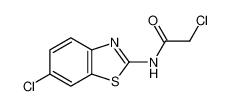 3268-75-5 2-chloro-N-(6-chloro-1,3-benzothiazol-2-yl)acetamide