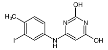 72255-66-4 6-(3-iodo-4-methylanilino)-1H-pyrimidine-2,4-dione