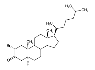 41602-10-2 structure, C27H45BrO