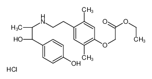 476333-91-2 structure, C23H32ClNO5