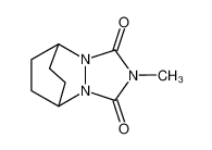 tetrahydro-2-methyl-5,8-ethano-1H,5H-<1.2.4>triazolo<1.2-a><1.2>diazepine-1,3(2H)-dione