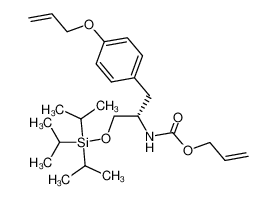 355121-62-9 structure, C25H41NO4Si