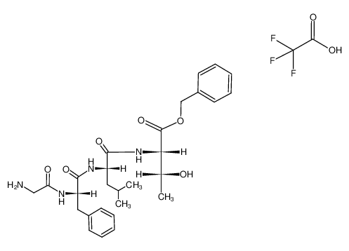 Gly-Phe-Leu-Thr-O-Bzl, TFA 112550-44-4