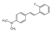 4-[2-(2-Fluorophenyl)vinyl]-N,N-dimethylaniline 959-73-9