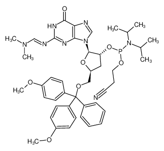 196391-62-5 structure, C43H53N8O7P