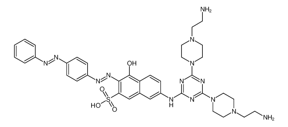 85305-10-8 structure, C37H44N14O4S