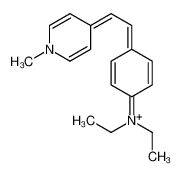 133338-40-6 structure, C18H23N2+