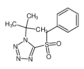 273730-81-7 5-(benzylsulfonyl)-1-(tert-butyl)-1H-tetrazole