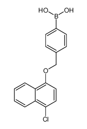 870778-84-0 structure, C17H14BClO3