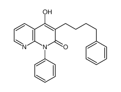 89108-84-9 4-hydroxy-1-phenyl-3-(4-phenylbutyl)-1,8-naphthyridin-2-one