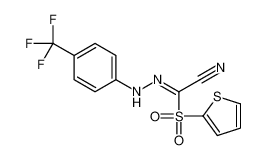 882273-11-2 structure, C13H8F3N3O2S2