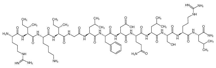 216064-36-7 structure, C71H124N22O17