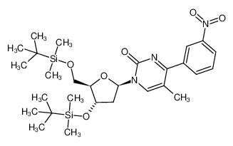 947251-95-8 structure, C28H45N3O6Si2