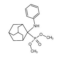 74189-80-3 2-dimethoxyphosphoryl-N-phenyladamantan-2-amine