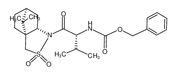 261165-25-7 spectrum, [(1R)-2-methyl-1-[[(3aR,6S,7aS)-tetrahydro-8,8-dimethyl-2,2-dioxide-3H-3a,6-methano-2,1-benzisothiazol-1(4H)-yl]carbonyl]propyl]carbamic acid 2,2-dioxide phenylmethyl ester